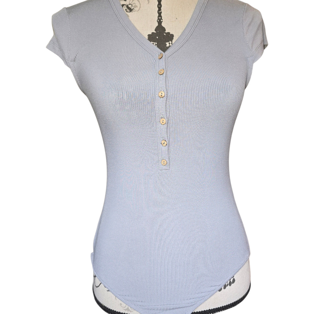 Coquette Dress Forum Blue Body Suit Size S